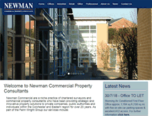 Tablet Screenshot of newmancommercial.co.uk